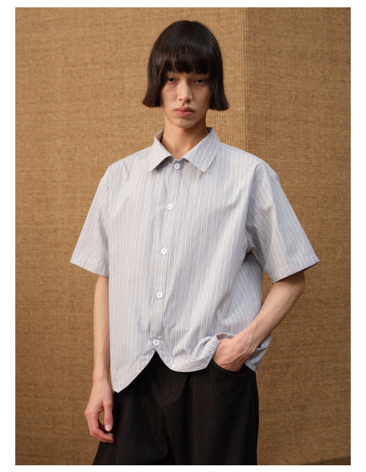 Curved Stripe Shirt