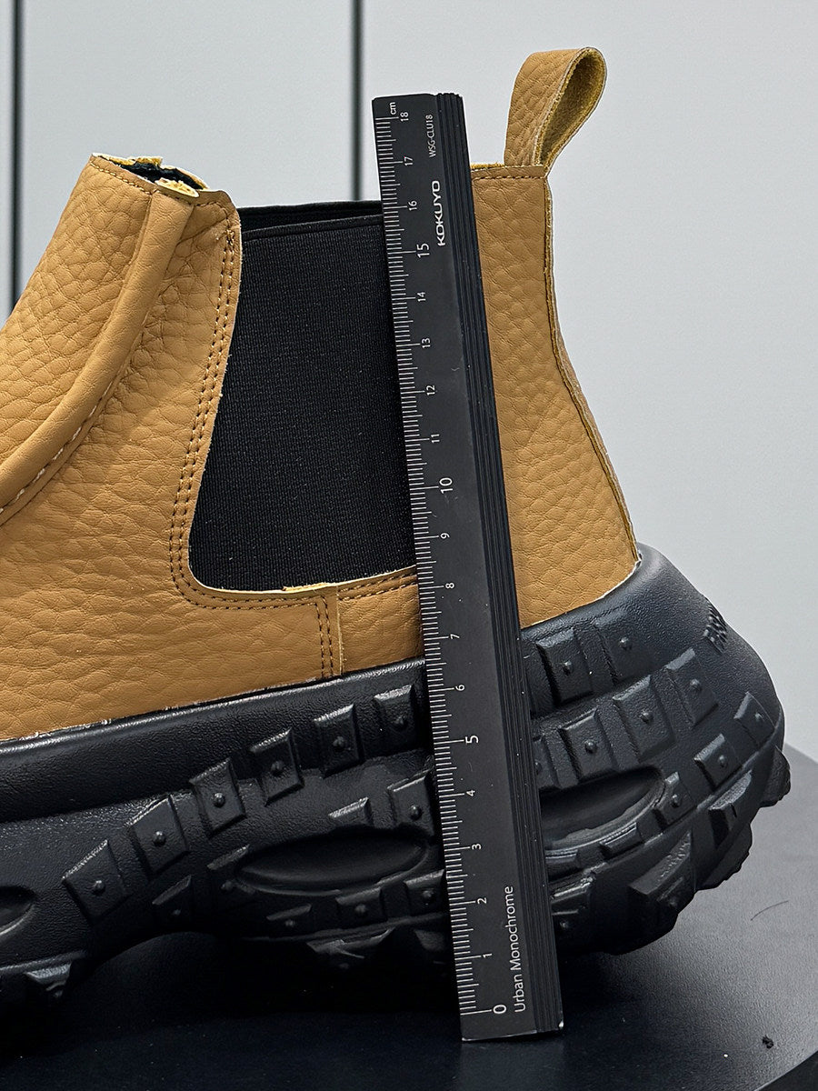 Thick-Sole Height-Increasing Chelsea Boots