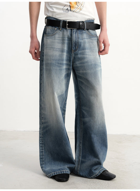 Casual Wide-Leg Jeans