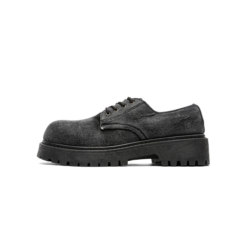 Cartoon Embossed Platform PU Leather Shoes WN23540