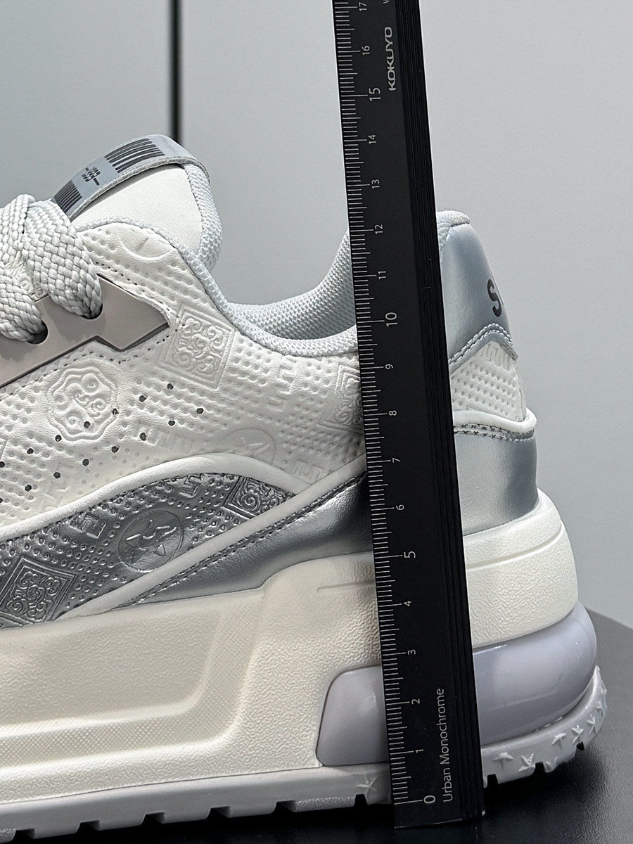 Thick-Sole Height-Increasing Skate Sneakers