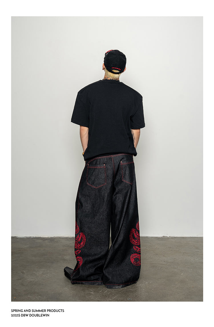 Embroidered Distressed Cap