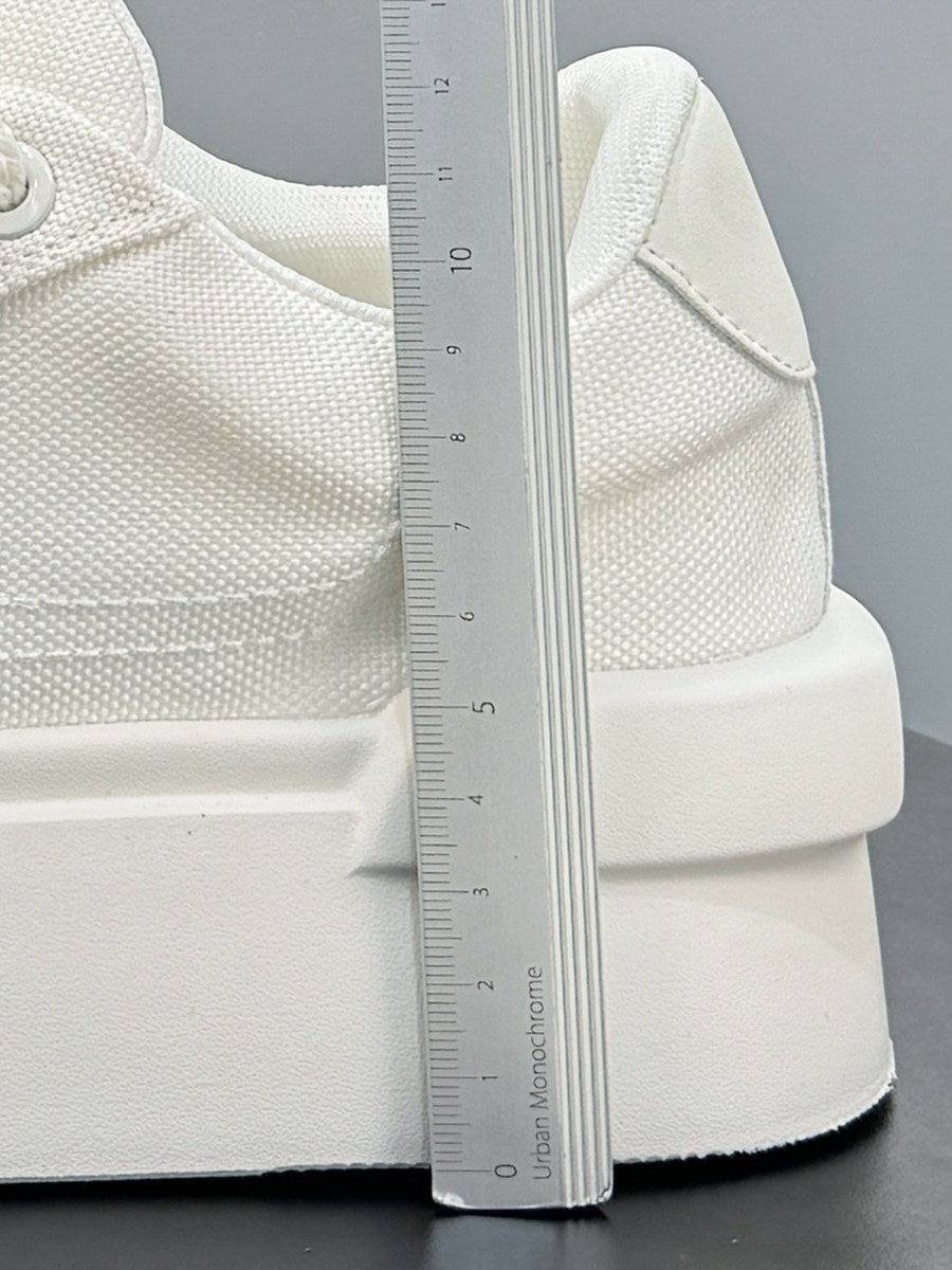 Breathable Canvas Thick-Sole Height-Increasing Sneakers WN24754