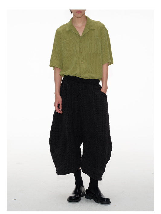 Lapel collar shirt