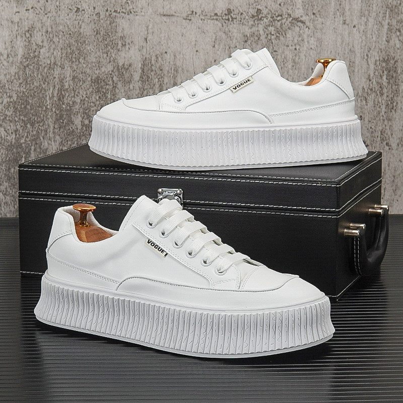 Lace Up Platform Thick Sole Sneakers