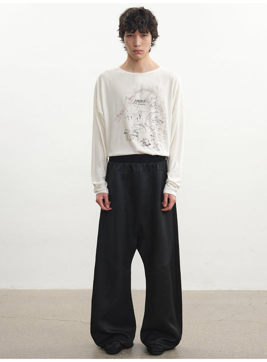 Quilted Casual Pants