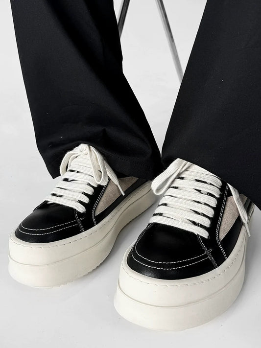 Chunky Elevated Sole Platform Sneakers