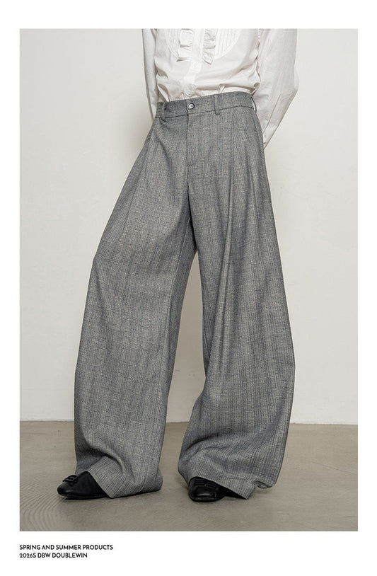 Loose-fit casual pants