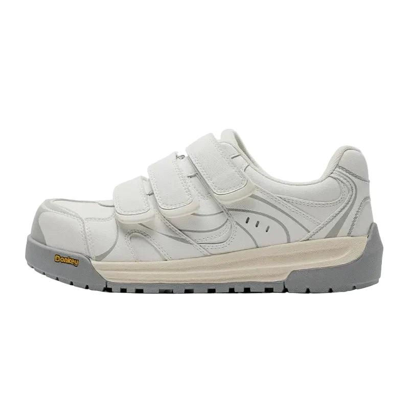 EuroPack Triple‑Strap Color Sneakers