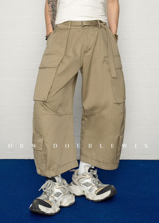 3D Silhouette Scimitar Cargo Pants