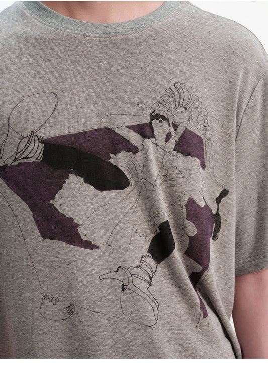 Round-neck Printed T-shirt