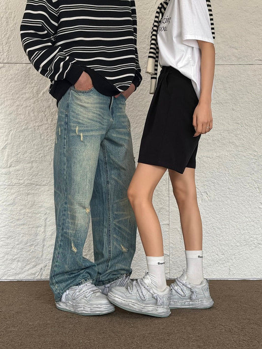 Rope Lace Chunky Sole Sneakers WN24560