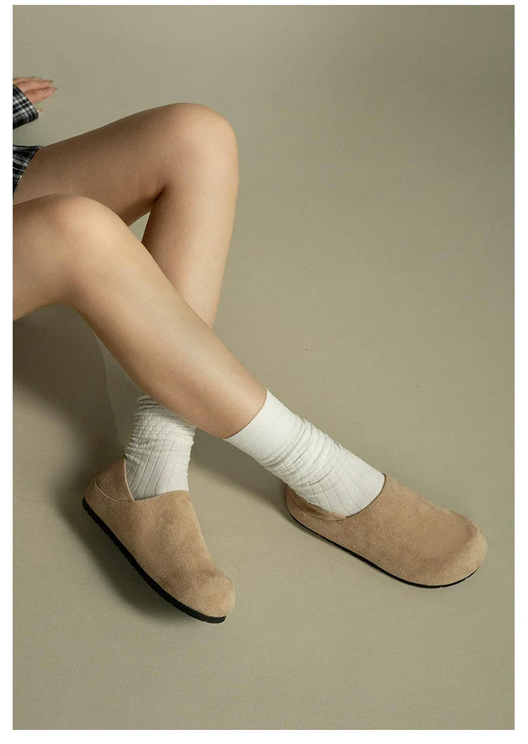Backstep Cozy Suede Clogs