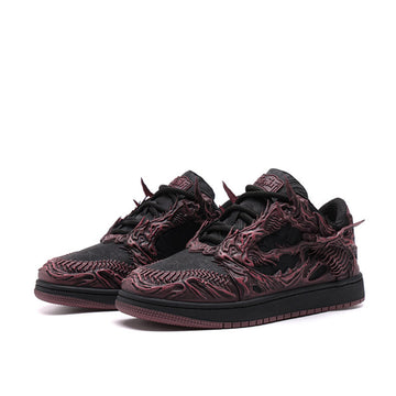 Red Devil Skate Lace-Up Sneakers