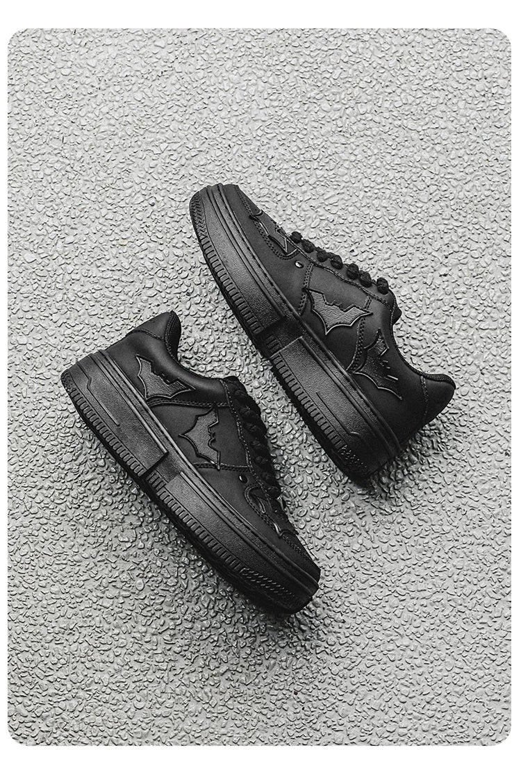Nightwing Bat Crest Platform Sneakers