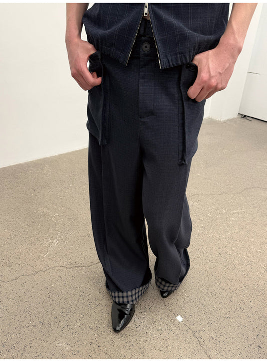 Work Pants with Side Pockets