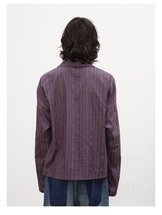 Drop-shoulder shirt