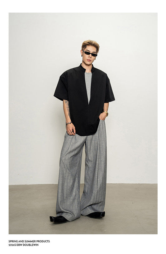 Loose-fit casual pants