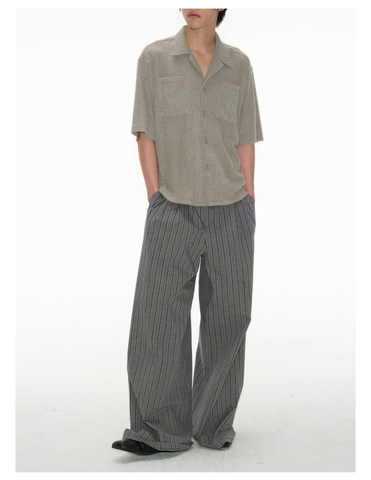 Lapel collar shirt