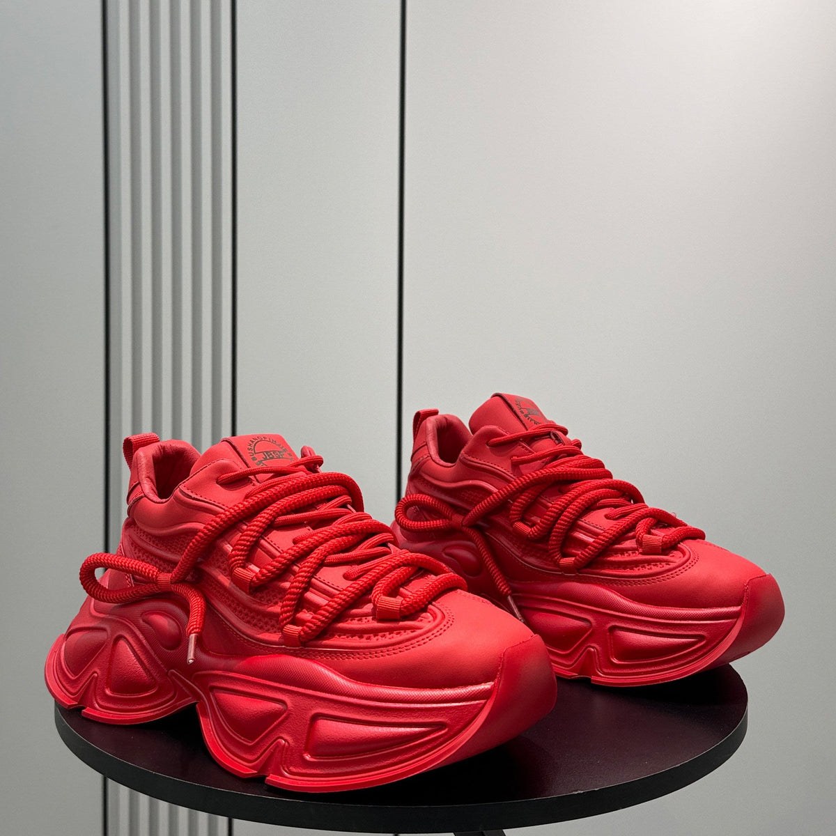 Panel Thick Sole Chunky Sole Sneakers