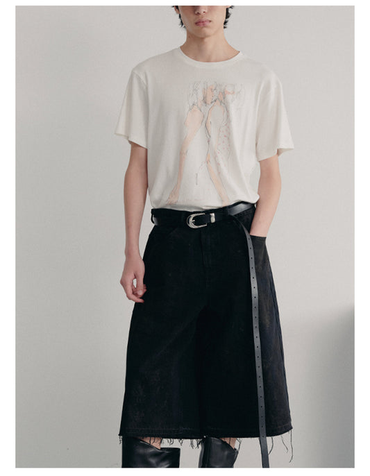 Lightweight Breathable Printed T-Shirt