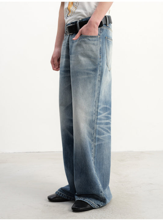 Casual Wide-Leg Jeans