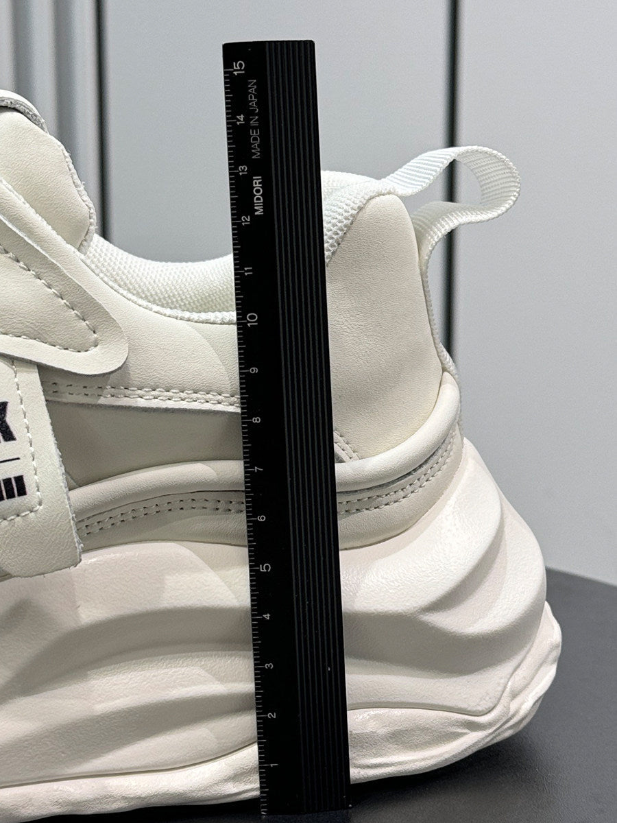 Platform Chunky Sole Lace-Up Sneakers WN24811