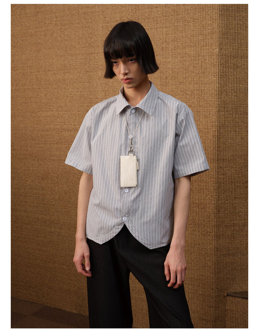 Curved Stripe Shirt