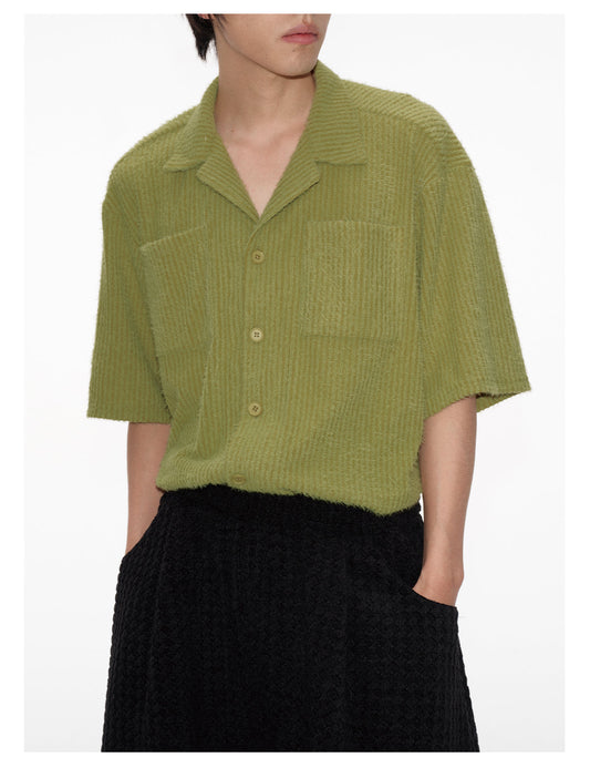 Lapel collar shirt