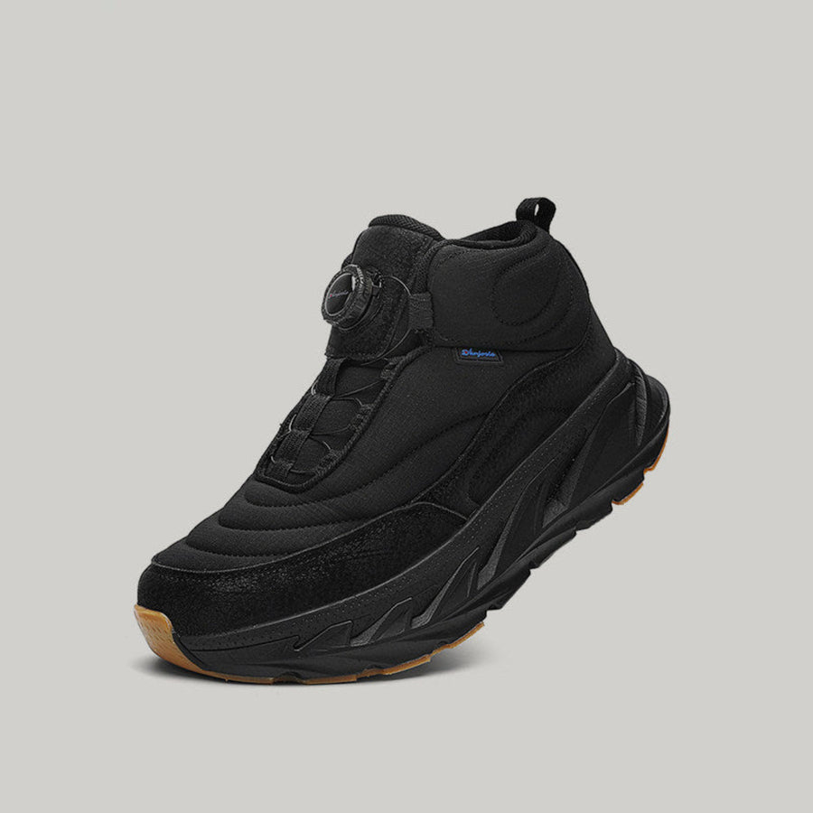 Soft Sole Shock Absorbing Outdoor High-Top Sporty Sneakers