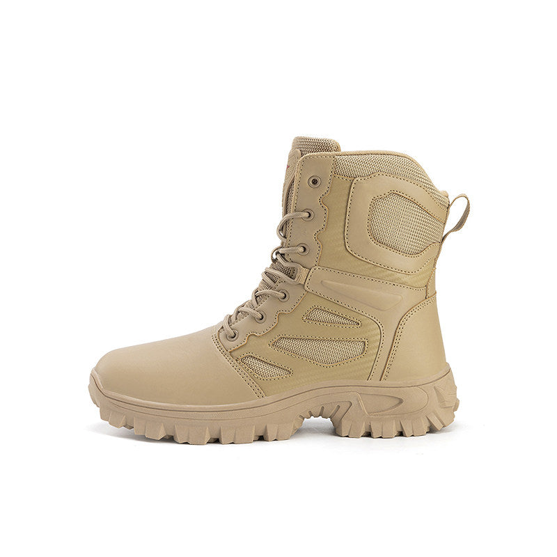 Platform Lace-Up Boots