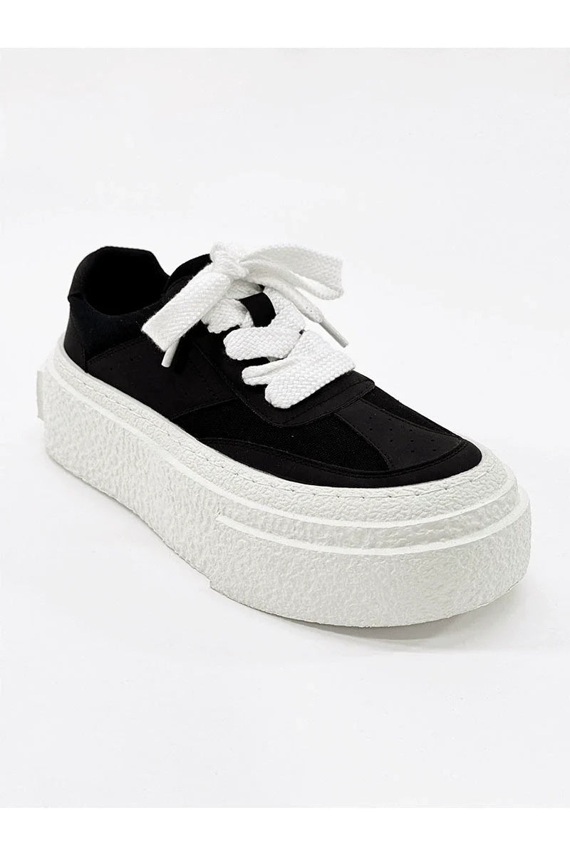 Chunky Textured Sole Sneakers