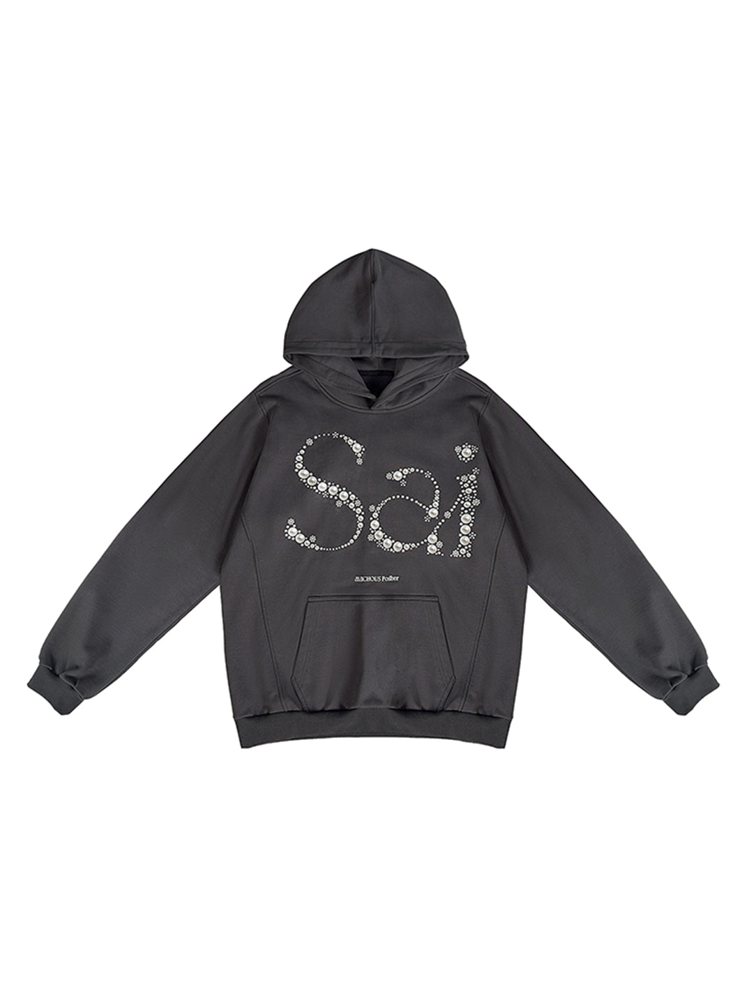 Sai Pearl Embellished Heavyweight Hoodie
