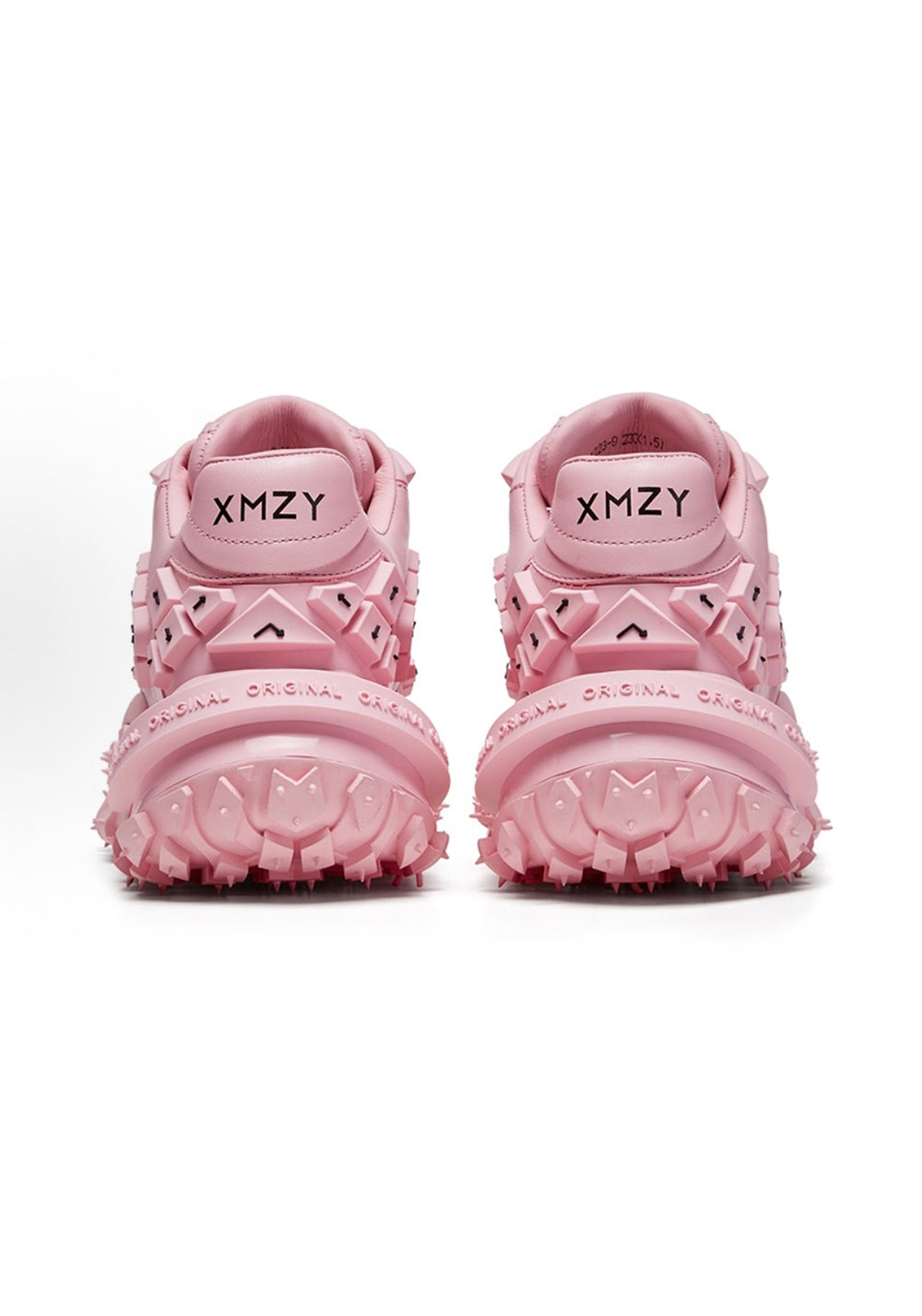 Pink and Red Chunky Keyboard Chubby Sneakers