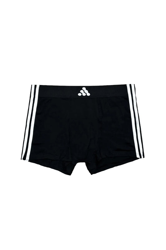 Triple Stripe Bootleg Stretch Boxer Brief