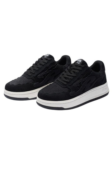 R-Evil Suede Black Sneakers
