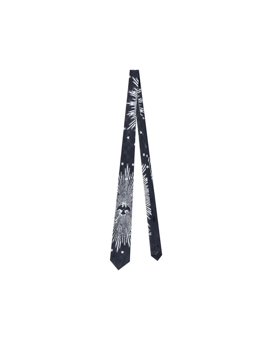 EMO Textured Contrast Woven Art Tie