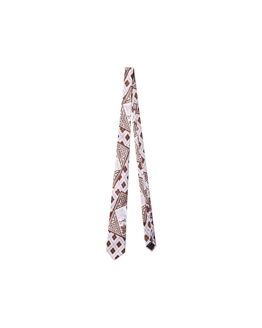 EMO Textured Contrast Woven Art Tie