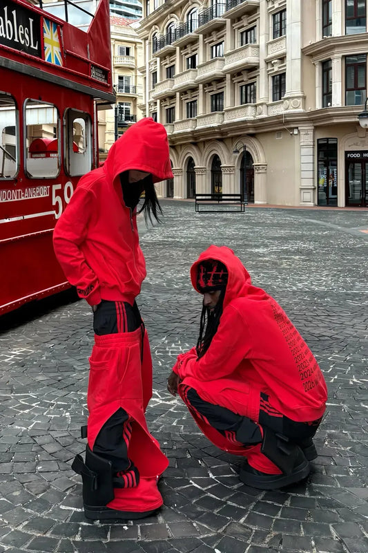 Year by Year Lettering Zip Hoodie