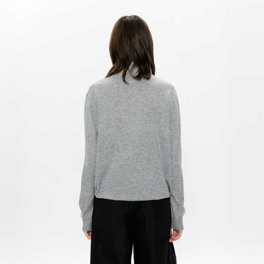KREATE Double-Collar Wool-Blend Knit Polo