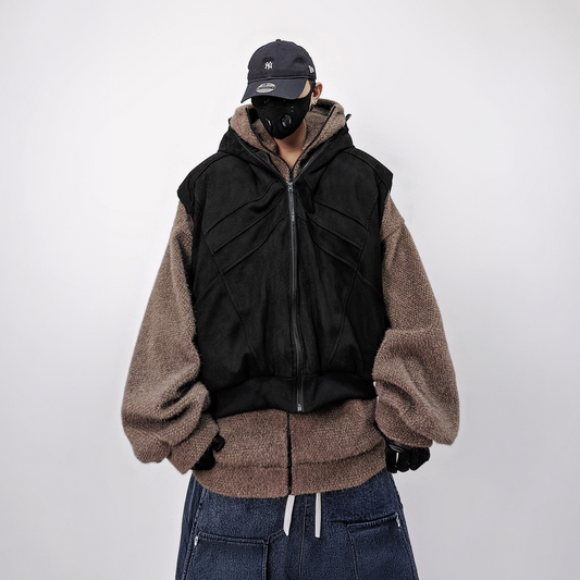 UUCSCC Retro Utility Puffer Vest & Hooded Jacket Set