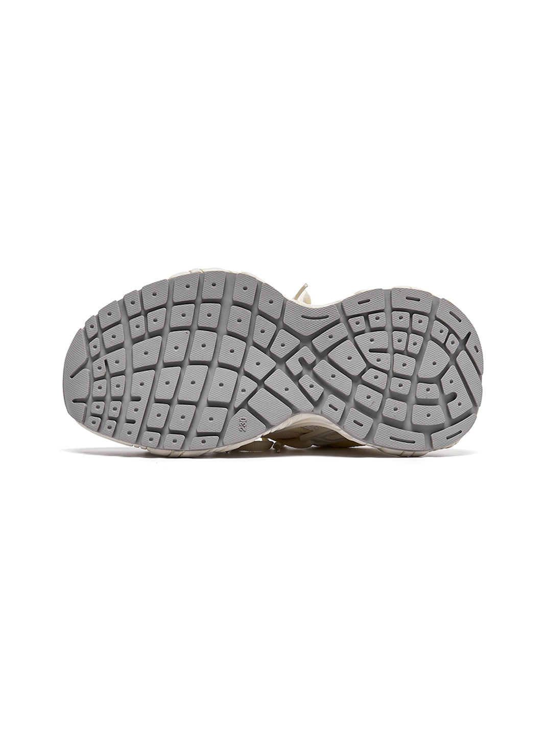 Beige Mesh Cage Runner Sneakers