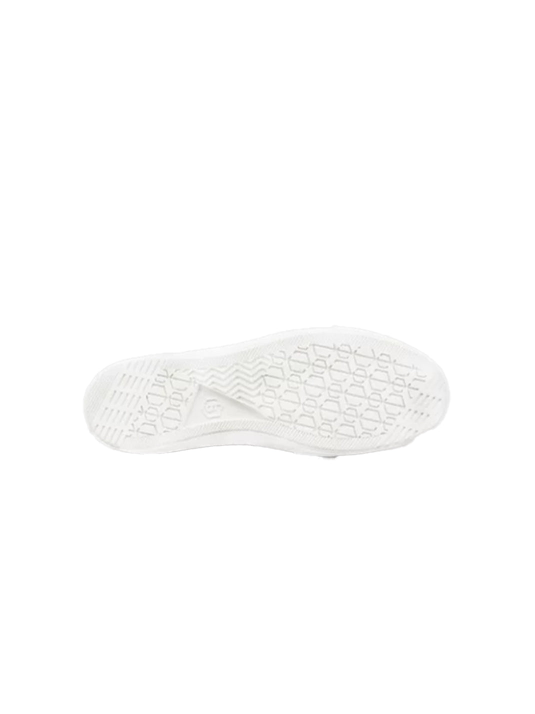 Black Contrast-Stitch Platform High-Top Sneakers
