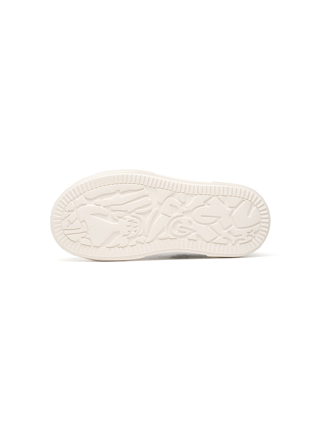 Black Geometric-Sole Platform Sneakers