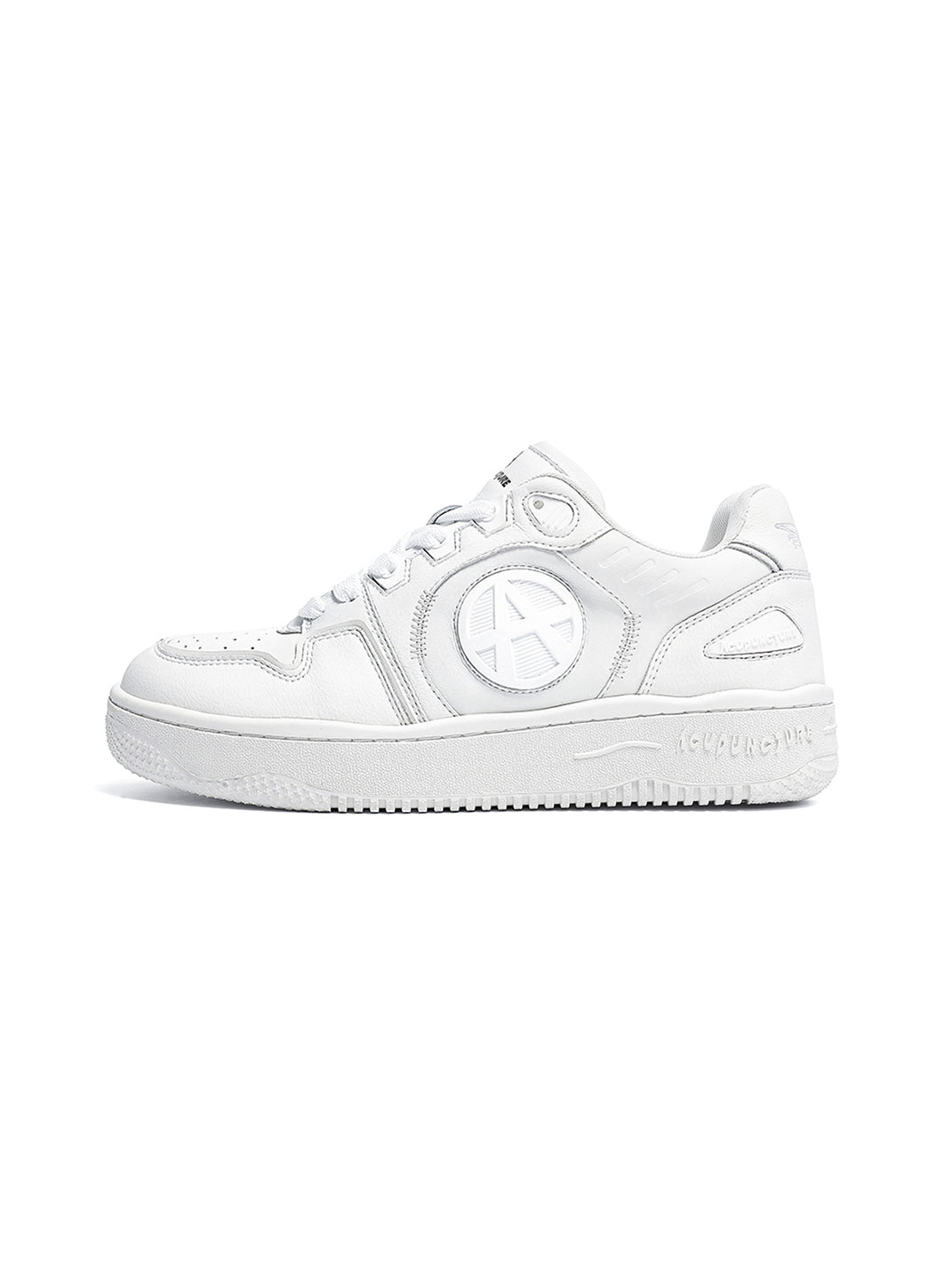 Circle-Logo Colorblock Skate Sneakers