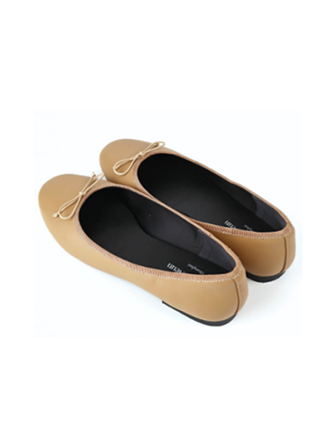 Studded Soft-Bow Ballet Flats