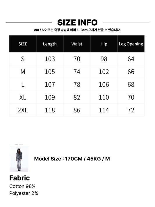 White Wide-Leg Casual Fit