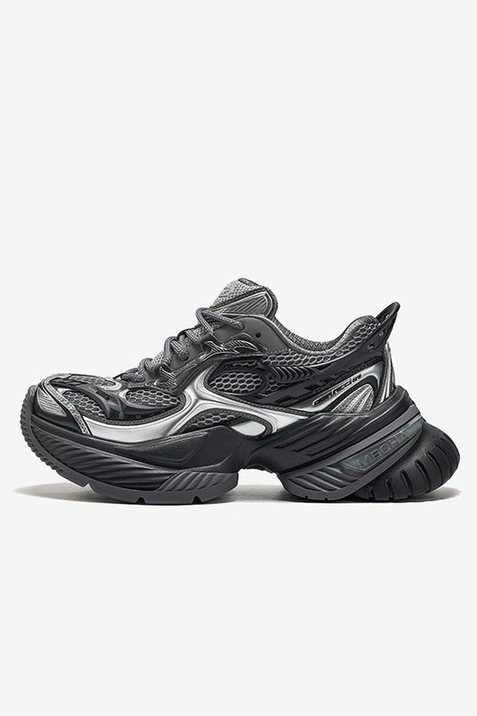 Scorpio Chunky Mesh Platform Sneakers