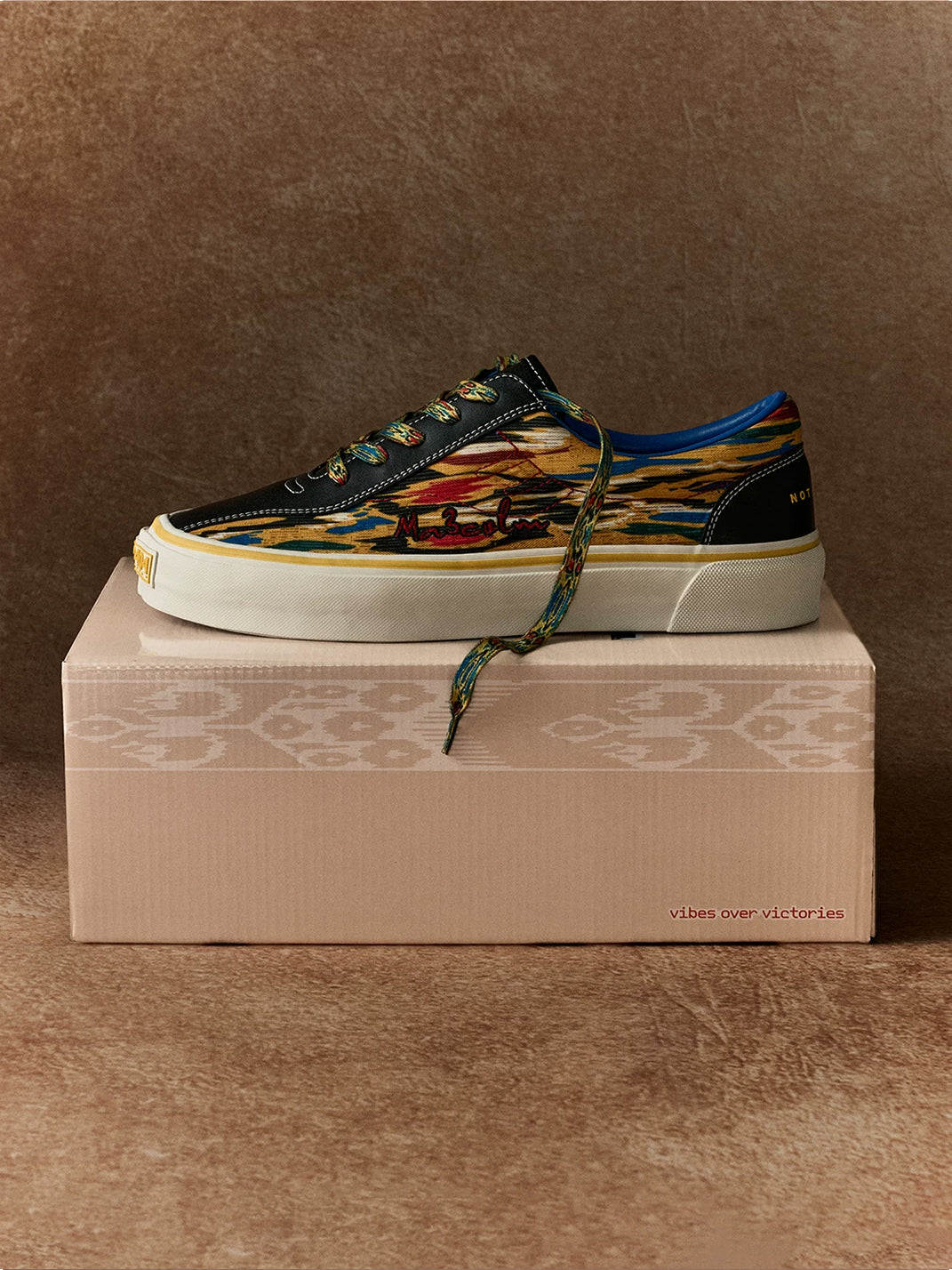 Etles Graphic Low-Top Skate Shoes