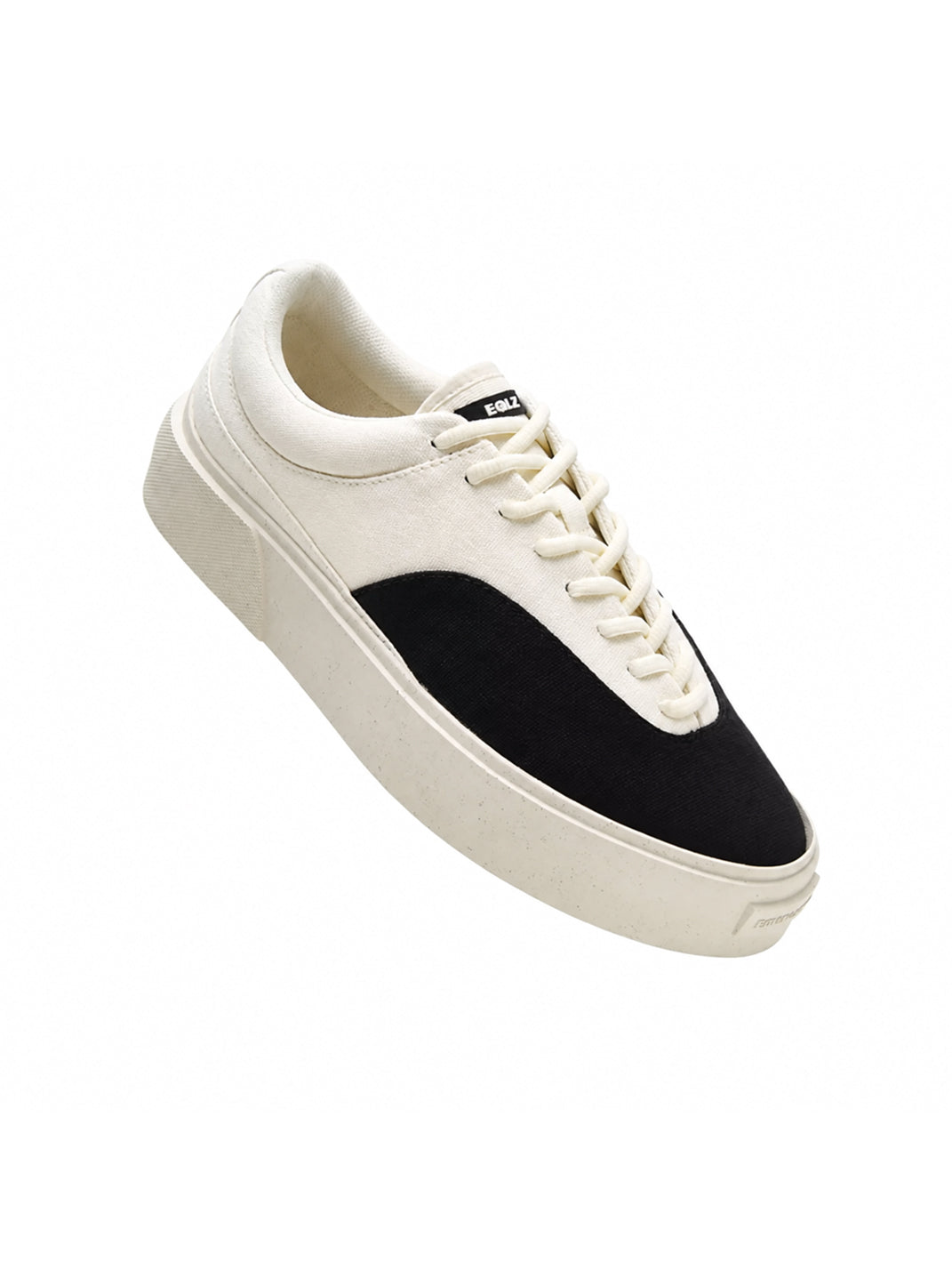FAULT22 Neutral Platform Canvas Trainers